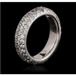 Platinum 1.40ctw Diamond Ring