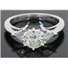 Image 8 : 1.37ctw Diamond Ring - 14KT White Gold