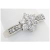 Image 6 : 0.79ctw Diamond Ring - 14KT White Gold