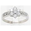 Image 7 : 0.79ctw Diamond Ring - 14KT White Gold