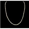 Image 2 : 14KT Yellow Gold 33.45ctw Rough Diamond Necklace