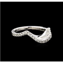 0.33ctw Diamond Wedding Band - 14KT White Gold