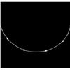 Image 1 : 0.36ctw Diamond Necklace - 14KT White Gold