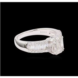 1.34ctw Diamond Ring - 18KT White Gold