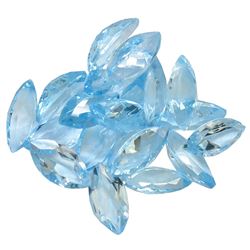 60.22ctw Marquise Mixed Blue Topaz Parcel