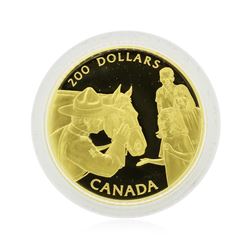 1993 Canada $200 Mounted Police Gold Coin