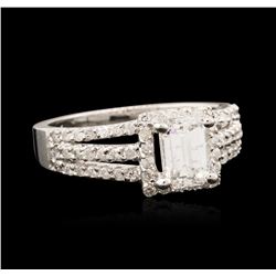 14KT White Gold 1.68ctw Diamond Ring