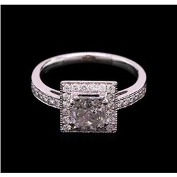 1.07ctw Diamond Ring - 14KT White Gold