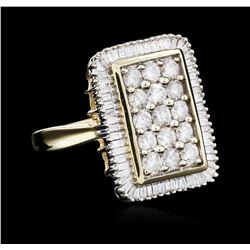 14KT Two-Tone Gold 2.00ctw Diamond Ring