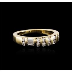 14KT Yellow Gold 0.50ctw Diamond Ring