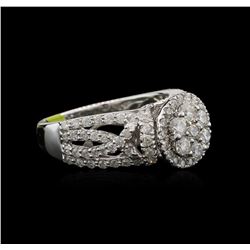 1.42ctw Diamond Ring - 14KT White Gold