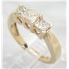 Image 2 : 0.92ctw Diamond Ring - 14KT Yellow Gold