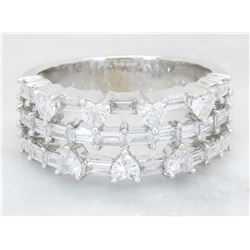 1.25ctw Diamond Ring - 18KT White Gold