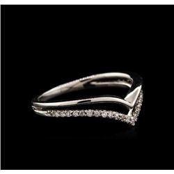 0.13ctw Diamond Ring - 14KT White Gold