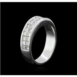 1.38ctw Diamond Ring - 18KT White Gold