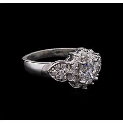 1.30ctw Diamond Ring - 14KT White Gold