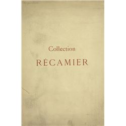 Bourgey’s 1925 Sale of the Récamier Collection