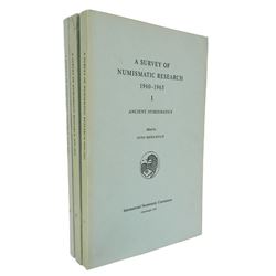 Surveys of Numismatic Research 1960-65