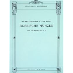 Reprint of the 1913 Tolstoï Sale