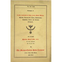 A Scarce Merwin-Clayton Sale