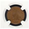 Image 2 : 1864-L BRONZE INDIAN HEAD CENT, NGC AU-55 BROWN