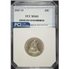 Image 1 : 1857-O SEATED QUARTER, PCI CHOICE BU, RARE