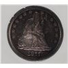Image 2 : 1877 SEATED QUARTER, PCI GEM BU  NICE COLOR