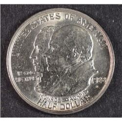 1923-S MONROE COMMEMORATIVE HALF DOLLAR, CHOICE BU