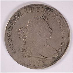 1798 DRAPED BUST DOLLAR,  VF/XF  NICE!