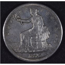 1876-CC TRADE DOLLAR CHOICE AU