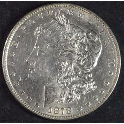 1878 7TF REV 79 MORGAN SILVER DOLLAR CH BU