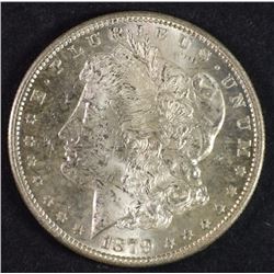 1879-S MORGAN SILVER DOLLAR CH BU
