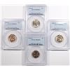 Image 1 : LOT OF ( 4 ) 1941-D JEFFERSON NICKELS, PCGS MS-65 FULL STEPS