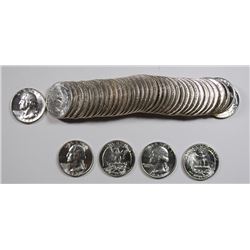 ORIGINAL GEM BU ROLL OF 1953 WASHINGTON QUARTERS TOUGH!