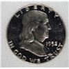 Image 2 : 1952 FRANKLIN HALF DOLLAR NNC GRADED SUPERB PROOF CAMEO
