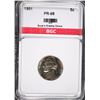 Image 1 : 1951 JEFFERSON NICKEL BGC GEM PROOF