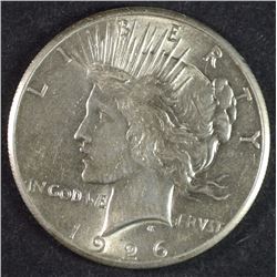 1926 PEACE SILVER DOLLAR CH BU+