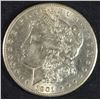 Image 1 : 1901-S MORGAN SILVER DOLLAR AU/BU KEY DATE