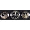 Image 2 : PROOF U.S. COMMEMS: 1995 CIVIL WAR HALF & WWII 2-PIECE, SILVER DOLLAR CLAD HALF