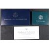 Image 3 : PROOF U.S. COMMEMS: 1995 CIVIL WAR HALF & WWII 2-PIECE, SILVER DOLLAR CLAD HALF