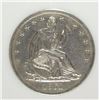 Image 2 : 1861-S SEATED LIBERTY HALF DOLLAR, PCI CHOICE BU BLAST WHITE  CIVIL WAR DATE!