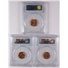 Image 2 : ( 3 ) 1942 LINCOLN CENT, PCGS MS-65 RED