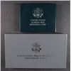 Image 3 : COMMEMS BOX/COA: 1991 KOREA BU SILVER DOLLAR & 1991 MT RUSHMORE: 2 COIN BU SET