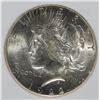 Image 2 : 1922-S PEACE SILVER DOLLAR ICGA CH BU+