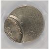 Image 3 : 1983-P JEFFERSON NICKEL MINT ERROR PCGS MS-64 STRUCK 65% OFF CENTER
