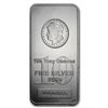 Image 1 : 10 OZ .999 PURE SILVER BAR W/MORGAN DOLLAR IMPRINT