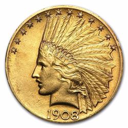 $10 Indian Gold Eagle (Minted between 1907-1933)