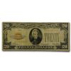 Image 1 : 1928 $20 Gold Certificate VG