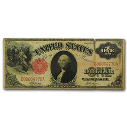 1917 $1.00 Legal Tender Washington Fine