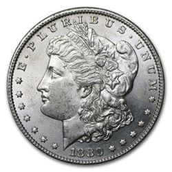 1880-S  Morgan Dollar BU MS-63